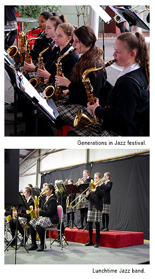 Generations in Jazz festival images.