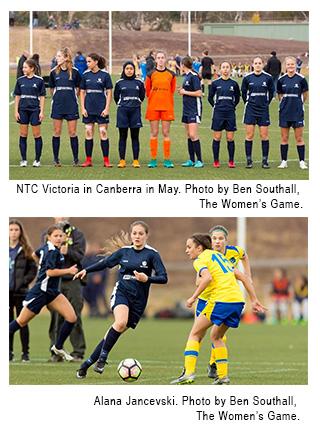 Photo's of Alana Jancevski by Ben Southall, The Women’s Game.