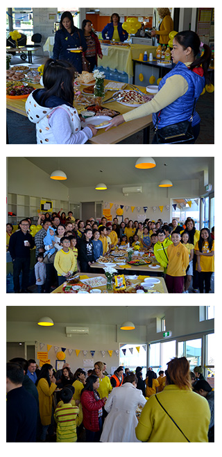 Images from the Biggest Morning Tea at Holy Eucharist School, St Albans South.