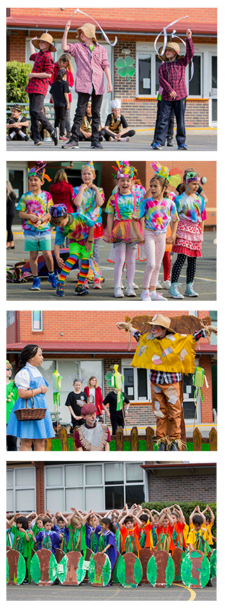 Images from the students of St Patrick's School, Mentone, performing