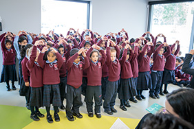 Images from Glowrey Catholic Primary School opening.