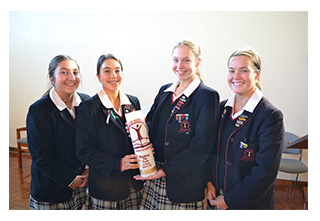 . Our Lady of Sion College, Box Hill, Year 12 students.