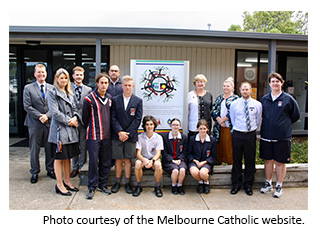 Photo courtesy of the Melbourne Catholic website.
